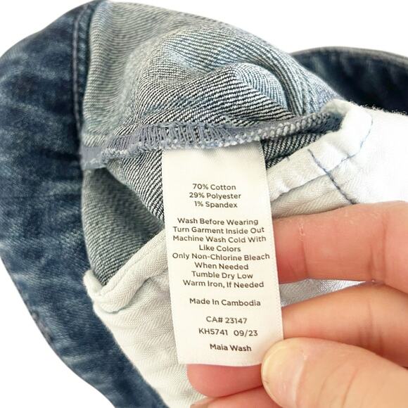 Talbots Sailor Cropped Jeans Sz 8P - Picture 4 of 5